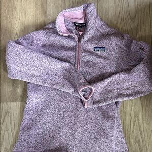 Patagonia Lavender Fleece Pullover